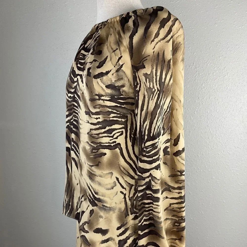 NWT Josephine Chaus Silk Blouse Top & Skirt Size 6